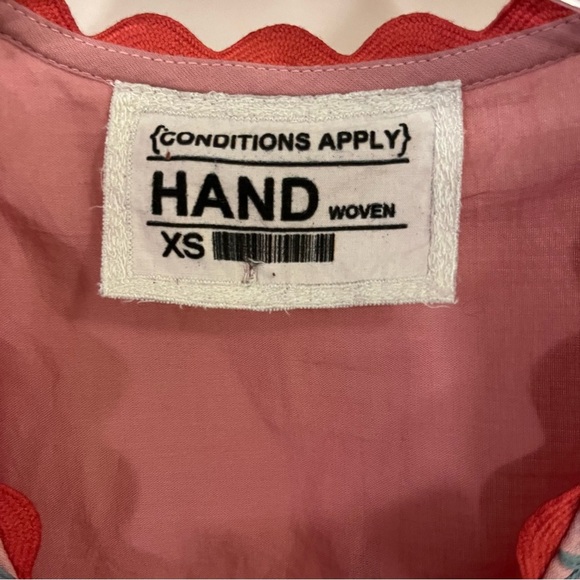 Sundance Aranza Dress by Conditions Apply – Pink Embroidered Maxi Dress (XS) - Picture 6 of 10